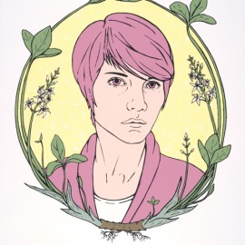 Stable, serigraph, 14 x 11" 2011