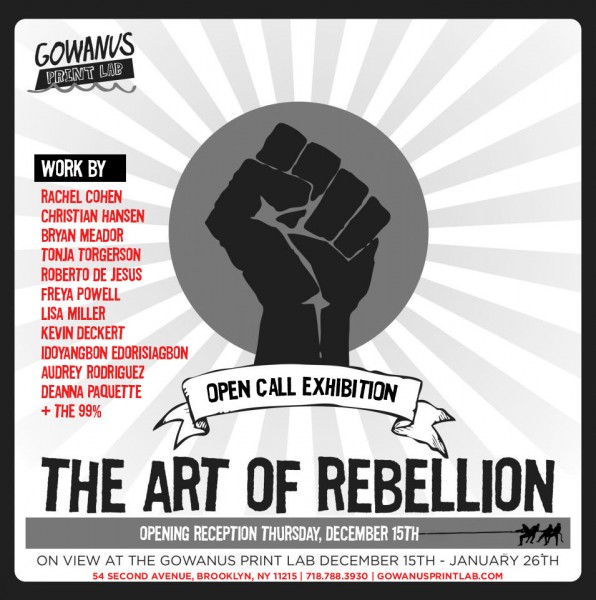 Art of Rebellion, Gowanus Print Lab